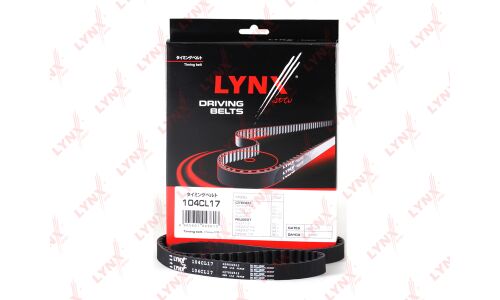 Ремень ГРМ (усиленный) LYNXauto, арт. 104CL17