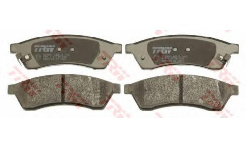 Колодки тормозные дисковые TRW, комплект на ось (4 шт), арт. GDB4172