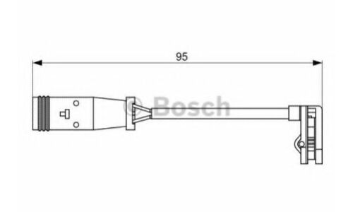 Датчик износа тормозных колодок Bosch, арт. 1 987 473 036