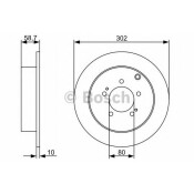 Диск тормозной Bosch, задний, арт. 0 986 479 318
