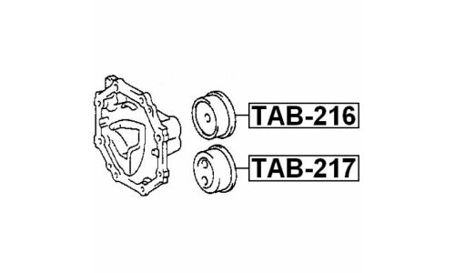 Подушка дифференциала Febest, арт. TAB-216