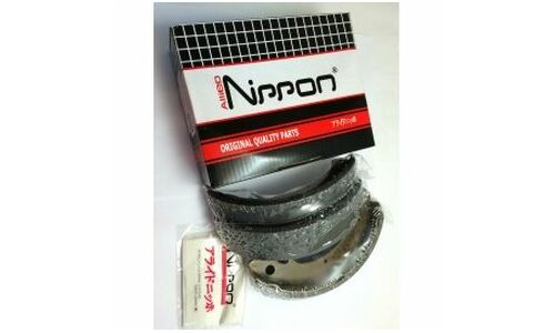 Колодки тормозные барабанные Allied Nippon, комплект на ось (4 шт), арт. ABS1703