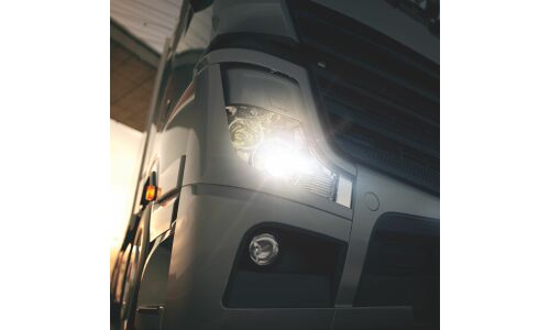 Лампа Osram Truckstar Pro H1 (P14.5s, T8), 24В, 70Вт, 1 шт, арт. 64155TSP