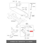 Опора шаровая Hyundai/Kia, передняя, арт. 54530-2T010