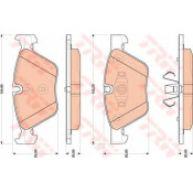 Колодки дисковые TRW, арт. GDB1810
