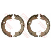 Колодки тормозные барабанные TRW, комплект на ось (4 шт), арт. GS8749