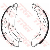 Колодки тормозные барабанные TRW, комплект на ось (4 шт), арт. GS8769