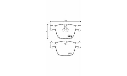 Колодки тормозные Brembo дисковые, арт. P06026