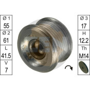 Шкив генератора ременной ERA, арт. ZN5502
