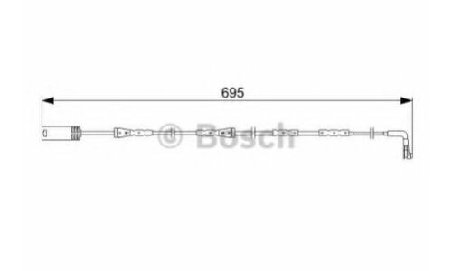 Датчик износа тормозных колодок Bosch, арт. 1 987 473 050