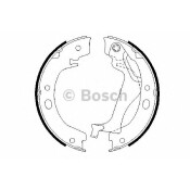 Колодки тормозные барабанные Bosch, комплект на ось (4 шт), арт. 0 986 487 713