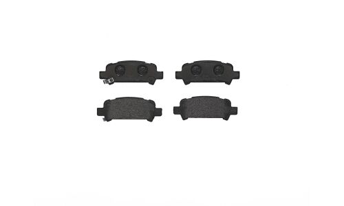 Колодки тормозные дисковые Brembo, комплект на ось (4 шт), арт. P78011