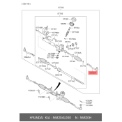 Наконечник рулевой тяги Hyundai/Kia, арт. 56820-4L000