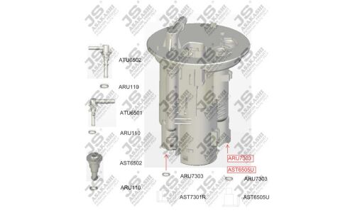 Фильтр топливный JS Asakashi, арт. FS6505U