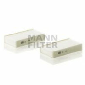 Фильтр салонный MANN-FILTER, комплект 2шт, арт. CU 1721-2