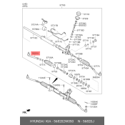Наконечник рулевой тяги Hyundai/Kia, арт. 56820-2W050