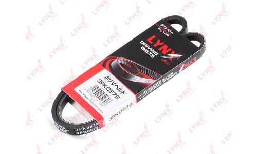 Ремень поликлиновый LYNXauto, арт. 3PK0878