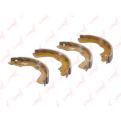 Колодки тормозные барабанные LYNXauto, комплект на ось (4 шт), арт. BS-5501