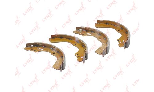 Колодки тормозные барабанные LYNXauto, комплект на ось (4 шт), арт. BS-5501