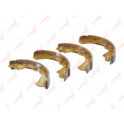 Колодки тормозные барабанные LYNXauto, комплект на ось (4 шт), арт. BS-5711