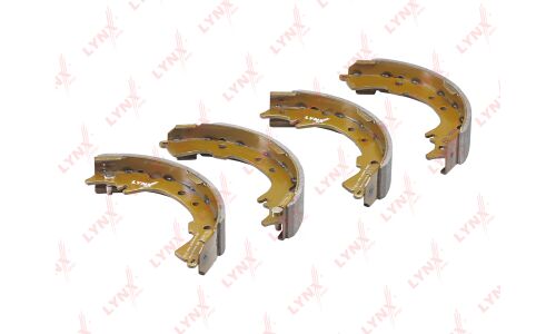 Колодки тормозные барабанные LYNXauto, комплект на ось (4 шт), арт. BS-7508