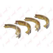 Колодки тормозные барабанные LYNXauto, комплект на ось (4 шт), арт. BS-7512