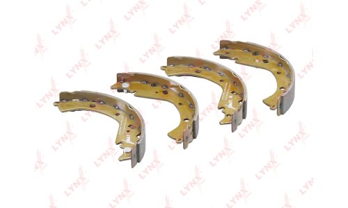 Колодки тормозные барабанные LYNXauto, комплект на ось (4 шт), арт. BS-7512