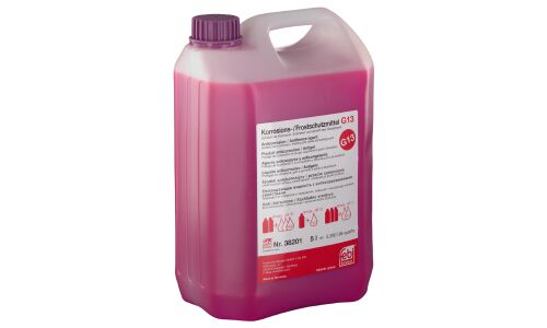 Антифриз концентрат G13 -36 (при разбавлении 1:1) фиолетовый 5л Febi, арт. 38201