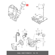Фильтр масляный VAG