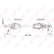 Привод в сборе | перед лев LYNXauto, арт. CD-6703