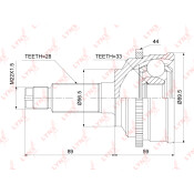 ШРУС LYNXauto, внешний, арт. CO-3673A
