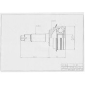 ШРУС HDK, арт. TO-010