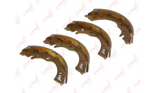 Колодки тормозные барабанные LYNXauto, комплект на ось (4 шт), арт. BS-3403