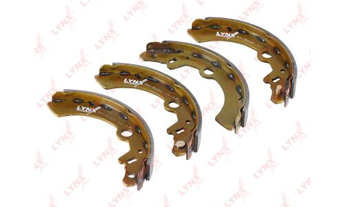 Колодки тормозные барабанные LYNXauto, комплект на ось (4 шт), арт. BS-5101