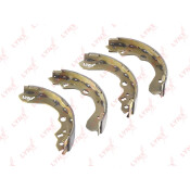 Колодки тормозные барабанные LYNXauto, комплект на ось (4 шт), арт. BS-5104