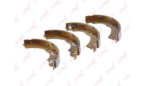 Колодки тормозные барабанные LYNXauto, комплект на ось (4 шт), арт. BS-5502