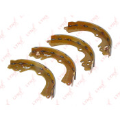 Колодки тормозные барабанные LYNXauto, комплект на ось (4 шт), арт. BS-7101