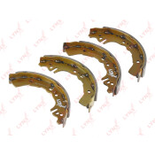 Колодки тормозные барабанные LYNXauto, комплект на ось (4 шт), арт. BS-7509