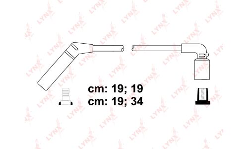 Комплект высоковольтных проводов (класс E) LYNXauto, арт. SPE1807