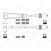 Комплект высоковольтных проводов (класс E) LYNXauto, арт. SPE8017