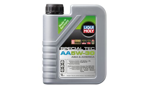 Масло моторное Liqui Moly Special Tec AA 5w30 синтетическое, API SP, ILSAC GF-6A, для бензинового двигателя, 1л, арт. 7515/7615