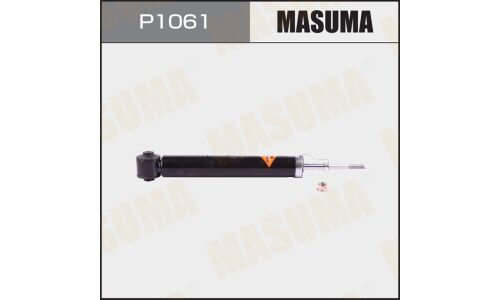 Амортизатор Masuma газомасляный двухтрубный, задний, правый/левый, 1 шт, арт. P1061 (соответствует KYB 349040)