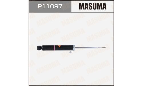Амортизатор Masuma, газомасляный, двухтрубный, задний, правый/левый, 1 шт, арт. P11097 (KYB 349076)