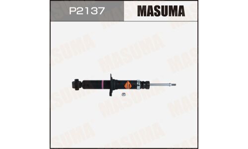 Амортизатор Masuma, газомасляный, двухтрубный, задний, правый/левый, 1 шт, арт. P2137 (KYB 340116)