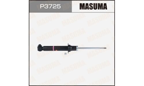 Амортизатор Masuma, газомасляный, двухтрубный, задний, правый/левый, 1 шт, арт. P3725 (KYB 341704)