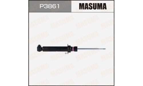 Амортизатор Masuma, газомасляный, двухтрубный, задний, правый/левый, 1 шт, арт. P3861 (KYB 341840)