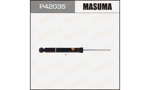 Амортизатор Masuma, газомасляный, двухтрубный, задний, правый/левый, 1 шт, арт. P42035 (KYB 3440014)