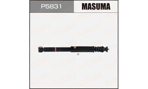 Амортизатор Masuma, газомасляный, двухтрубный, задний, правый/левый, 1 шт, арт. P5831 (KYB 343810)