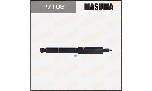 Амортизатор Masuma, газомасляный, двухтрубный, задний, правый/левый, 1 шт, арт. P7108 (KYB 345087)