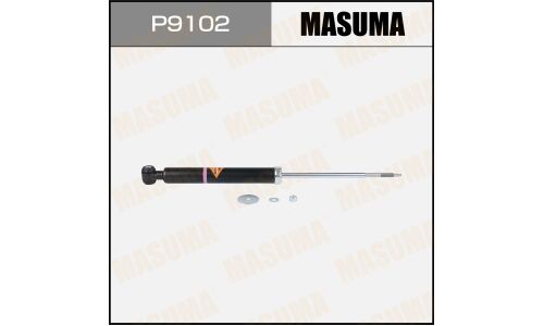 Амортизатор Masuma, газомасляный, однотрубный, задний, правый/левый, 1 шт, арт. P9102